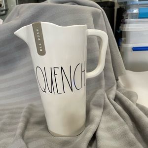 RAE DUNN MELAMINE (Quench) Pitcher